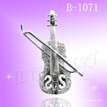 Скрипка 925 Серебряный Кулон (Б-1071)